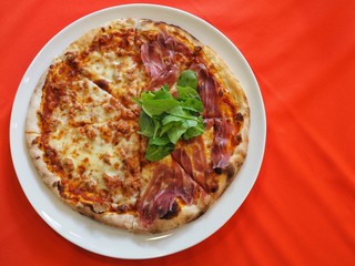 Parma Ham Pizza Italian Style