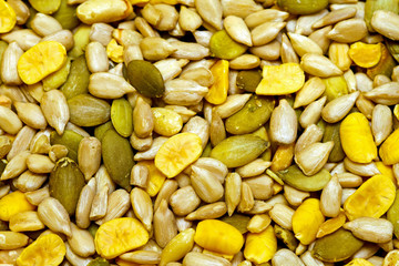Healthy seeds background