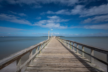 Fototapeta na wymiar Coastal scenery in Punta del Este, Uruguay