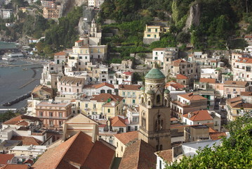 Naklejka premium Amalfi Coast