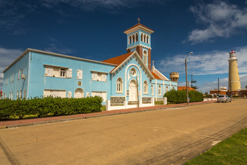 Old School in  Punta del Este Beach, Uruguay