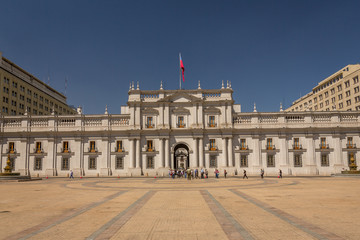 Fototapeta na wymiar Santiago Historic Building, Chile