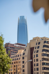 Obraz premium Santiago Chile Skycraper