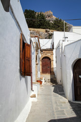 Lindos mit Akropolis, Rhodos, Antike 