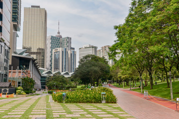 Fototapeta na wymiar City of Kuala Lumpur in Asia