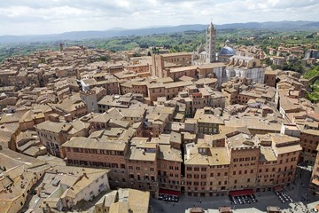 Obraz premium Siena, Tuscany, Italy