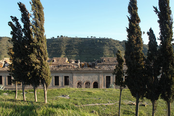 Fototapeta premium Buco sul tetto