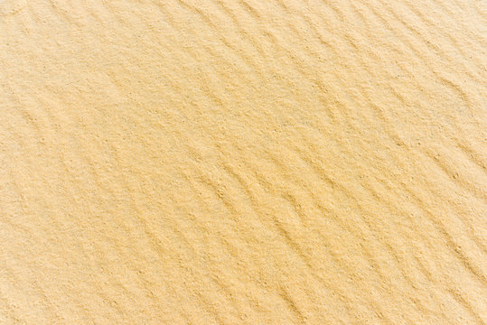 Top view of a sand sea bottom