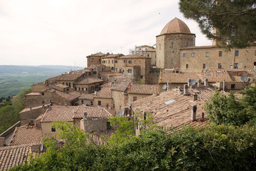 Historic centre of Volterra, Tuscany, Italy