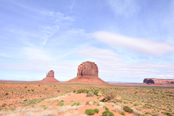 Sandstone buttes