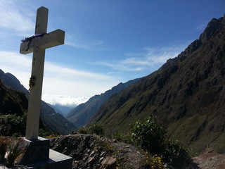 The Death Road in Yungas, Bolivia, South America.