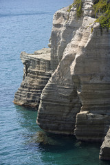 Ischia; S.Angelo, typical cliff