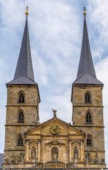 Fototapeta na wymiar Michaelsberg Abbey, Bamberg, Germany