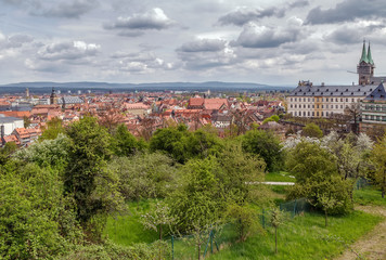 Fototapeta na wymiar view of Bamberg, Germany