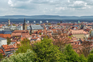 Fototapeta premium view of Bamberg, Germany
