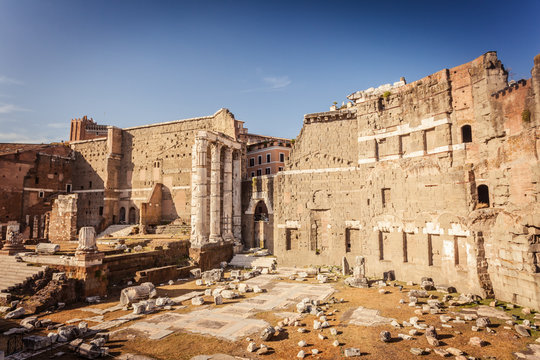 Forum Of Augustus In Rome