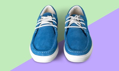 Shoes on background.