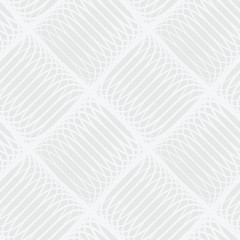 Abstract white and gray seamless pattern of lines.