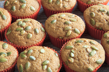 Fresh Baked Pumpkin Muffins