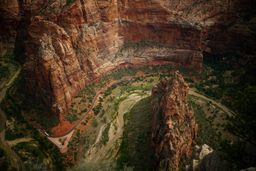 Canyon Walls Angels Landing