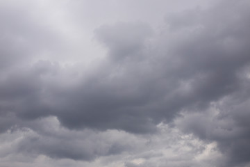 Stormy sky.