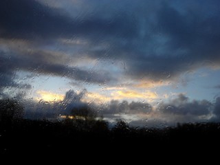 Fototapeta premium Indoor on a rainy day