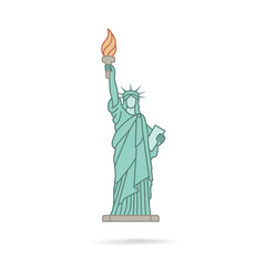 Statue of Liberty. New York landmark. American symbol