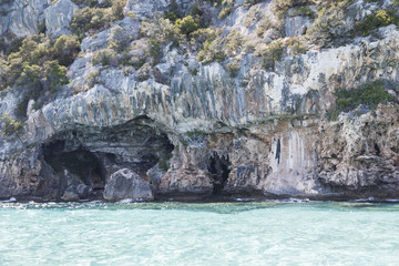 Italien Sardinien Felsenküste