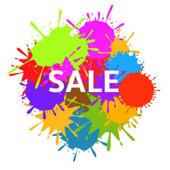 Colorful Art splashes