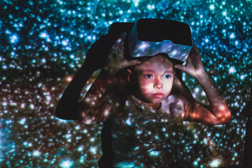 Dreamy little girl