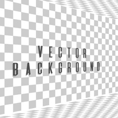 Abstract background with a side perspective. Vector