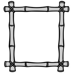 Bamboo Sign Illustration