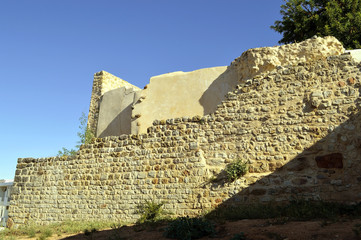 Querenca old historical ruins of an ancient building