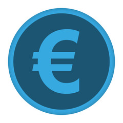 App Icon blau Euro Symbol