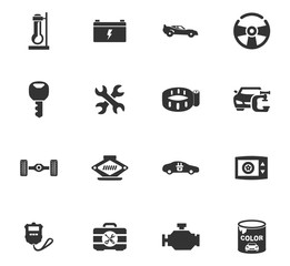Auto icons set