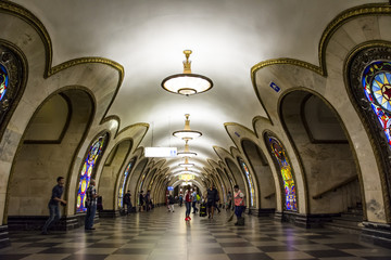 stazione metropolitana di Novoslobodskaya