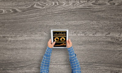 Using financial application