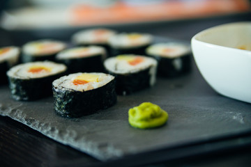 Sushi On A Plate