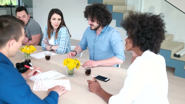 Business Meeting In Boardroom