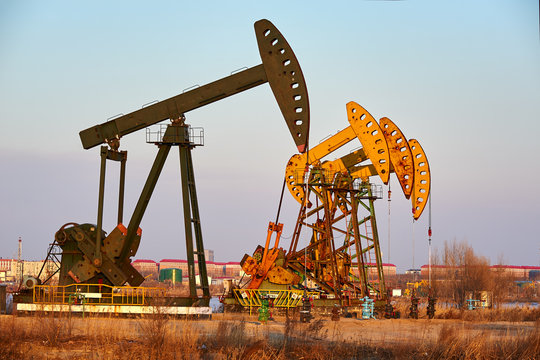 The beam pumping units of Daqing oil fields