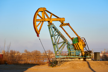 The beam pumping units of Daqing oil fields