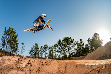 BMX Bike Stunt Table Top