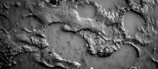 Monochromatic Mud Puddle
