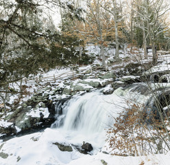 Falls at Devil's Hopyard State Park