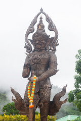 thaowessuwan is Giant the holy guardian that protect the thai temple
