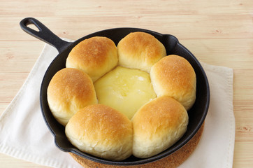 カマンベールチーズのちぎりパン