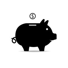 Piggy bank icon