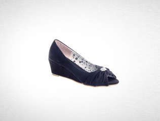shoe or lady shoes isolated on background.