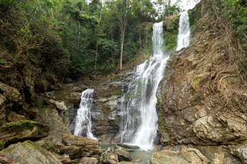 Obraz premium Tamaraw falls, Mindoro island, Philippines