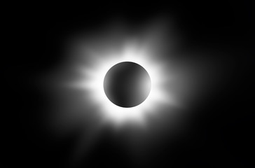 Fototapeta na wymiar Solar Eclipse 